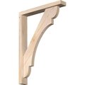 Ekena Millwork Olympic Block Smooth Bracket w/ Offset Brace, Douglas Fir, 3 1/2"W x 22"D x 30"H BKT0402X22X30OLY05SDF